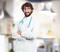 Image of Doctor with stethoscope