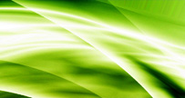 Abstract flowing green and white light waves creating a dynamic and smooth background pattern