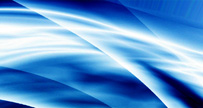 Abstract smooth blue and white flowing light waves creating a dynamic and futuristic background design