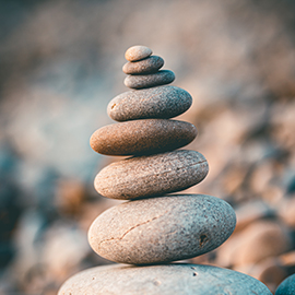 Image of stacked stones